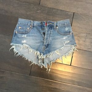 signature8 cut off shorts